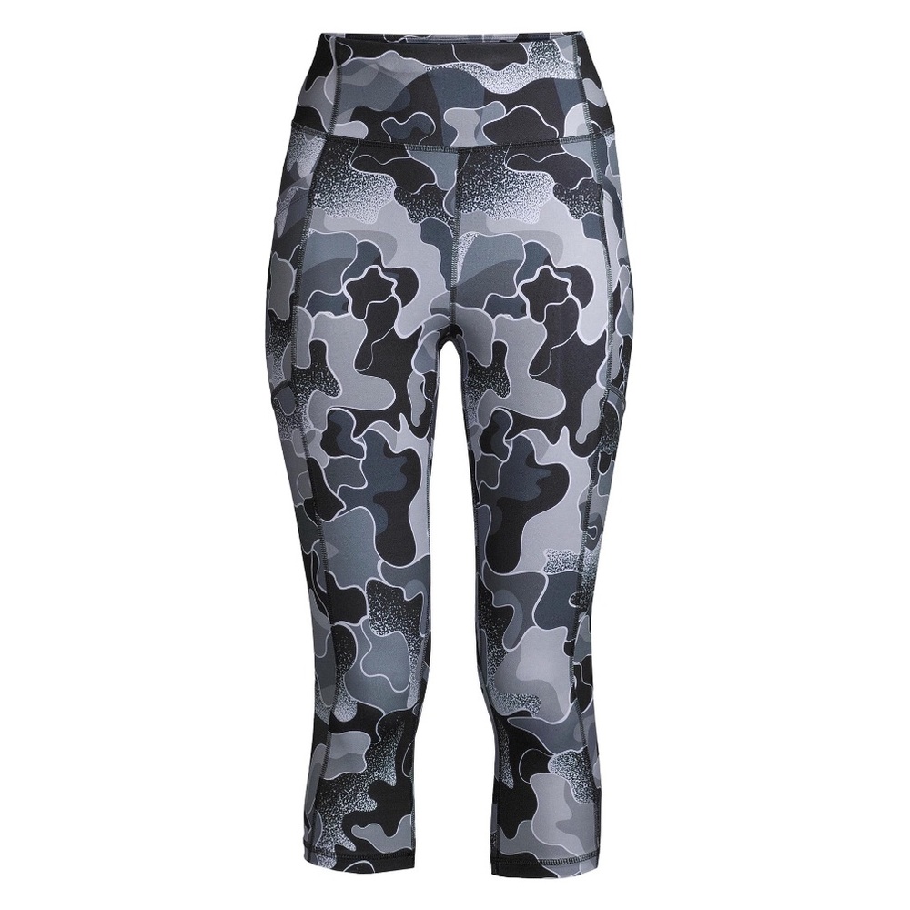 Avia Printed Capri W/pocket in Multi Size Large - Picture 5 of 16